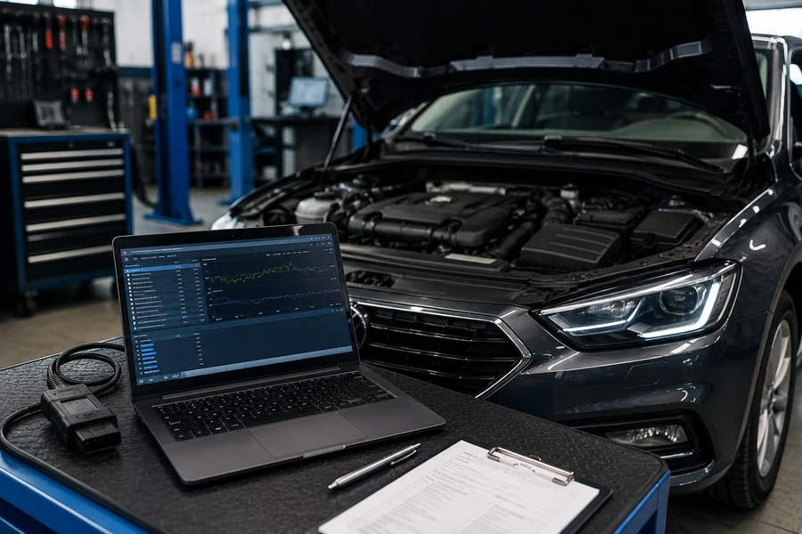 Kompiuterinė automobilio diagnostika Vilniuje